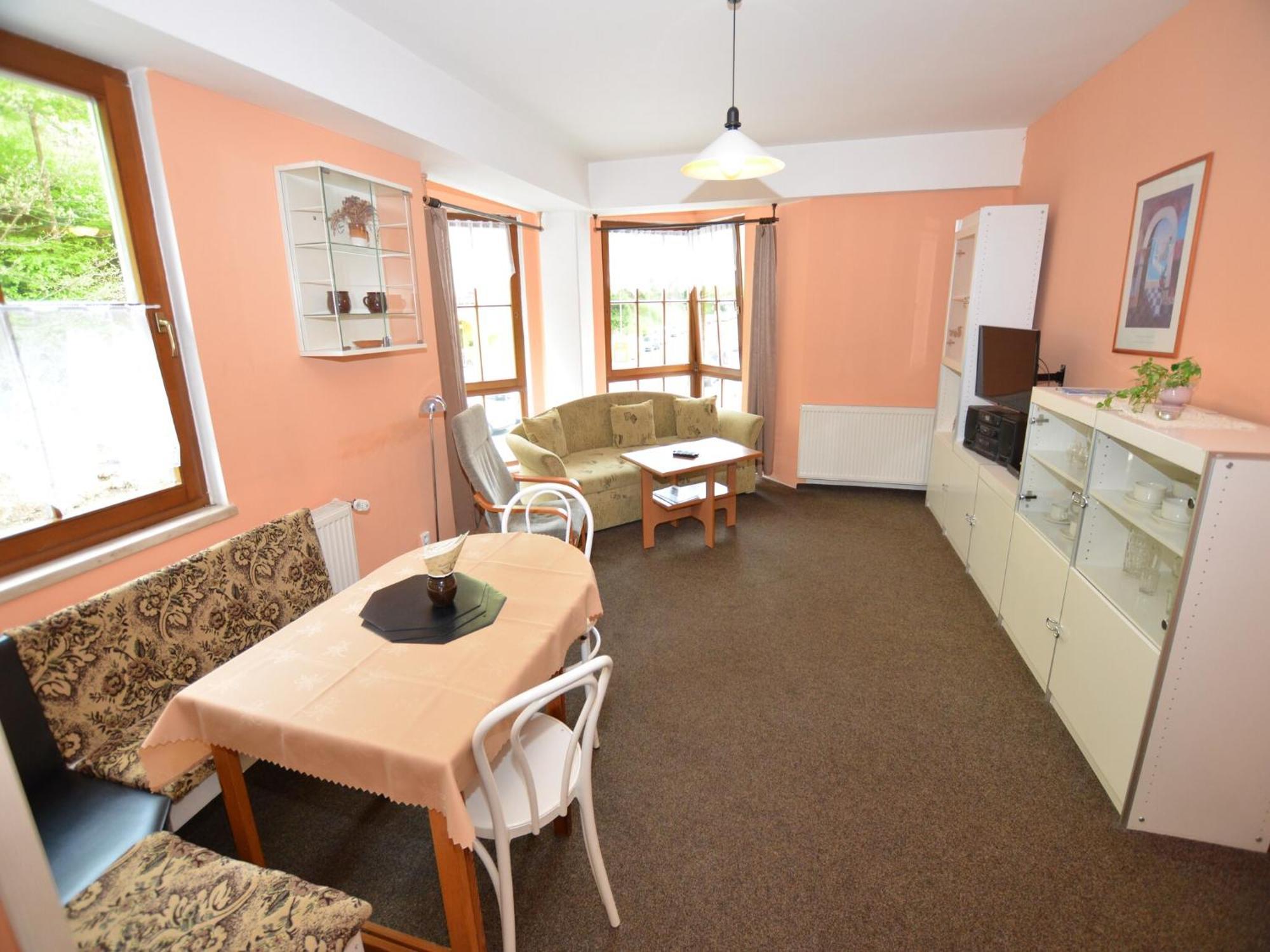 Snug Apartment In Jachymov Near Ski Area Екстер'єр фото
